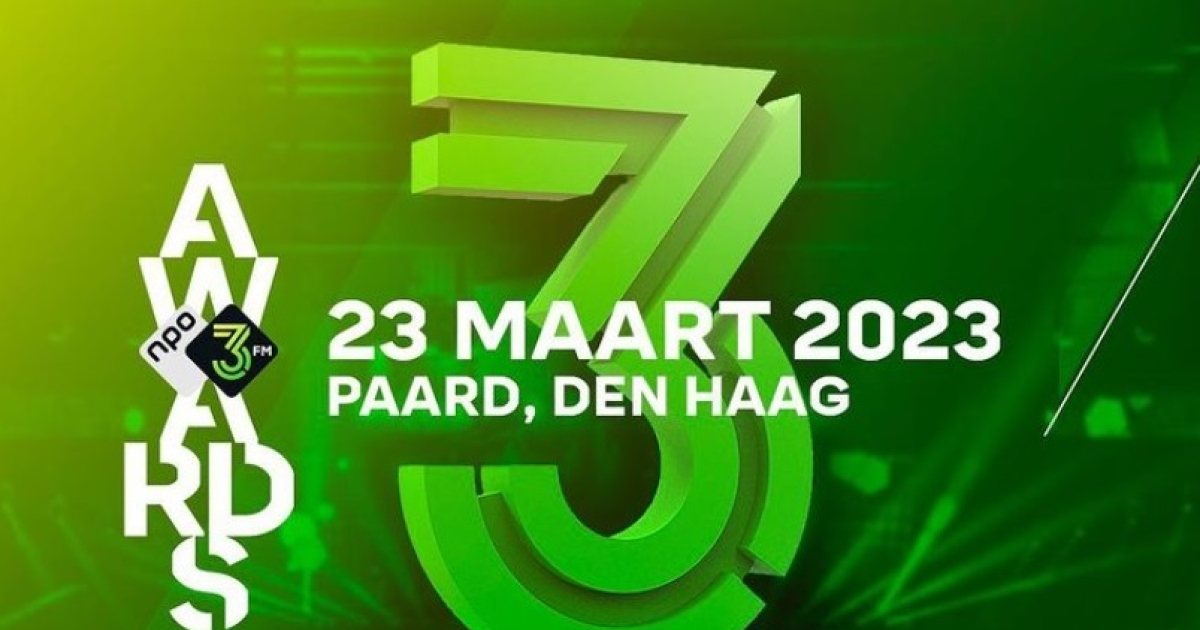 NPO 3FM Awards uitreiking in PAARD Den Haag!